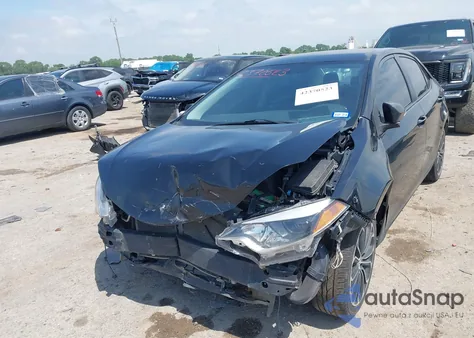 2015 Toyota Corolla S Plus from USA, damaged, VIN 5YFBURHEXFP293387